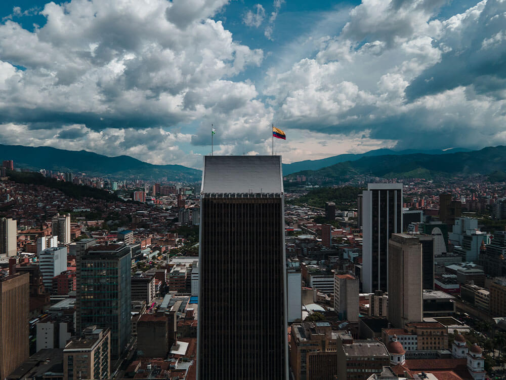 LinkON, agencia de marketing digital en Medellín. Grabacion con dron.