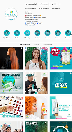 Contenido y manejo de redes sociales. LinkON, agencia de Marketing en Medellín
